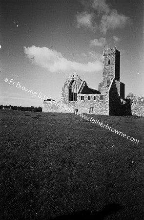 KILCONNELL ABBEY FROM S.E. CLOUDS